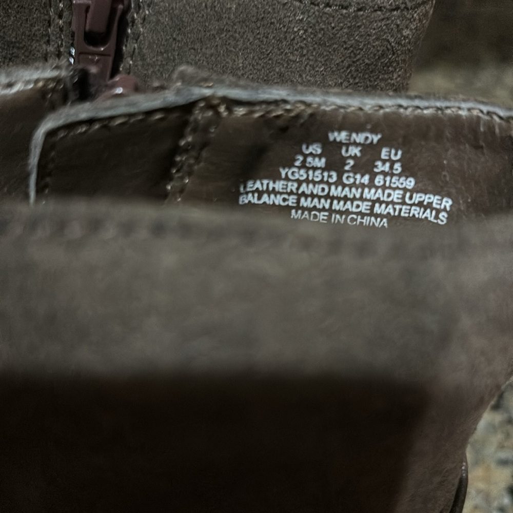 Stride Rite chocolate brown booties - Picture 8 of 8